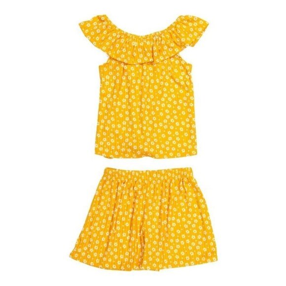 LILY BLEU Big Girls 2pc Top & Shorts Set Size 10 - Picture 4 of 4